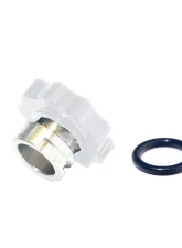 HSP Diesel Billet Oil Fill Cap Polar White for 2011-2016 Chevy/GMC Duramax                                     - HSP-D-042-HSP-W - Image 3