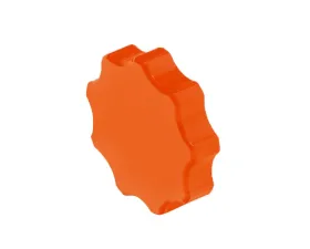 HSP Diesel Billet Reservoir Cap Orange for 2001-2024 Chevrolet/GMC Duramax