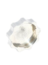 HSP Diesel Billet Reservoir Cap Polar White for 2001-2024 Chevy/GMC Duramax                                     - HSP-D-045-1-HSP-W - Image 2