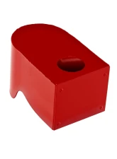 HSP Diesel Brake Fluid Reservoir Cover Flag Red for 2001-2019 Duramax GMC/Chevrolet                                     - HSP-D-045-HSP-BR - Image 2