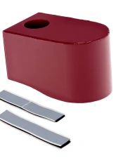 HSP Diesel Brake Fluid Reservoir Cover Illusion Cherry for 2001-2019 Duramax Trucks                                     - HSP-D-045-HSP-CR - Image 2