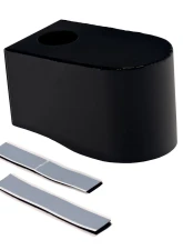 HSP Diesel Brake Fluid Reservoir Cover Silk Satin Black for 2001-2019 Chevy/GMC Duramax                                     - HSP-D-045-HSP-SB - Image 2