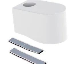 HSP Diesel Brake Fluid Reservoir Cover Polar White for 2001-2019 Duramax GMC/Chevrolet