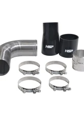 HSP Diesel Cold Side Intercooler Tube Raw for 2020-2024 Silverado/Sierra 2500HD/3500HD L5P                                     - HSP-D-605-2-HSP-Raw - Image 2