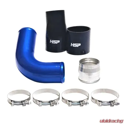 HSP Diesel Cold Side Intercooler Tube Silk Satin Black for 2020-2024 Silverado/Sierra L5P - HSP-D-605-2-HSP-SB