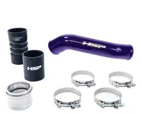 HSP Diesel Replacement Hot Side Tube, Illusion Purple, 2011-2022 Ford Powerstroke 6.7L