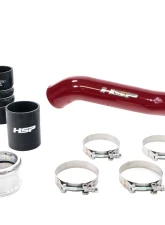 HSP Diesel Replacement Hot Side Tube for 2011-2022 Ford Powerstroke 6.7L, Illusion Cherry                                     - HSP-P-400-HSP-CR - Image 2