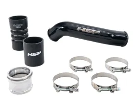 HSP Diesel Replacement Hot Side Tube for 2011-2022 Ford Powerstroke 6.7L, Ink Black