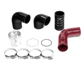 HSP Diesel Replacement Cold Side Tube for 2011-2022 Ford Powerstroke 6.7L Illusion Cherry