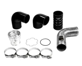 HSP Diesel Replacement Cold Side Tube for 2011-2022 Ford Powerstroke 6.7L Raw Finish