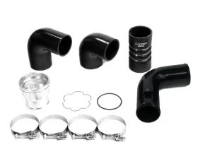 HSP Diesel Cold Side Tube for 2011-2022 Ford Powerstroke 6.7L, Silk Satin Black