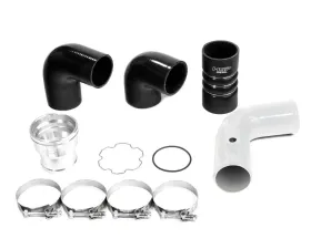 HSP Diesel Replacement Cold Side Tube for 2011-2022 Ford Powerstroke 6.7L Polar White