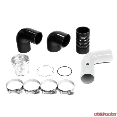 HSP Diesel Replacement Cold Side Tube for 2011-2022 Ford Powerstroke 6.7L Polar White - HSP-P-405-HSP-W