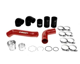 HSP Diesel Intercooler Bundle Kit for 2011-2022 Ford Powerstroke 6.7L - Flag Red
