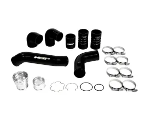 HSP Diesel Intercooler Bundle Kit for 2011-2022 Ford Powerstroke 6.7L - Silk Satin Black