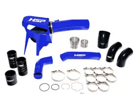 HSP Diesel Intake and Intercooler Bundle Kit for 2020-2022 Ford Powerstroke 6.7L Illusion Blueberry