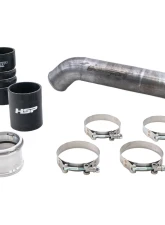 HSP Diesel Replacement Hot Side Tube for 2011-2022 Ford Powerstroke 6.7L - Orange                                     - P-400-HSP-O - Image 2