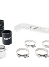 HSP Diesel Replacement Hot Side Tube for 2011-2022 Ford Powerstroke 6.7L - Polar White                                     - P-400-HSP-W - Image 6