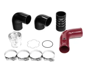 HSP Diesel Replacement Cold Side Tube for 2011-2022 Ford Powerstroke 6.7L, Illusion Cherry