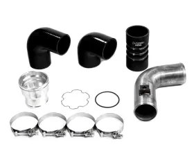 HSP Diesel Replacement Cold Side Tube for 2011-2022 Ford Powerstroke 6.7L - Raw Finish