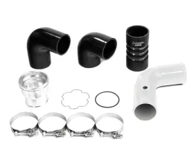 HSP Diesel Replacement Cold Side Tube for 2011-2022 Ford Powerstroke 6.7L - Polar White