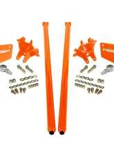 HSP Diesel Traction Bars for 2011-2017 Ford Powerstroke F250 F350 Crew Cab 8FT Bed - Kingsport Grey                                     - P-435-1-4-DG - Image 6