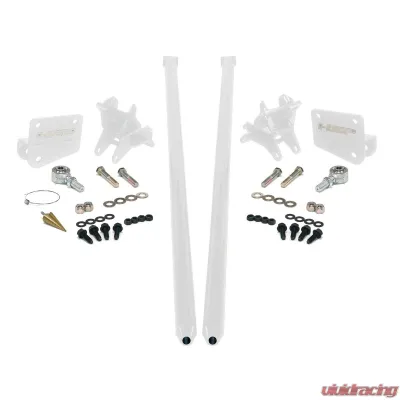 HSP Diesel Traction Bars for 2017.5-2022 Ford F350 6.7L Powerstroke, Silk Stain Black - P-435-4-3-HSP-SB