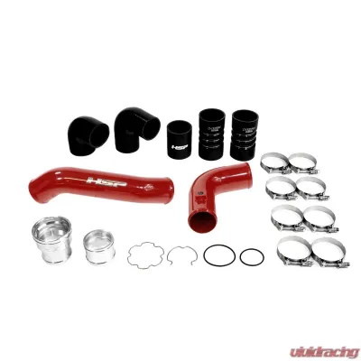 HSP Diesel Intercooler Bundle Kit for 2011-2022 Ford Powerstroke 6.7L - Illusion Cherry - P-492-HSP-CR