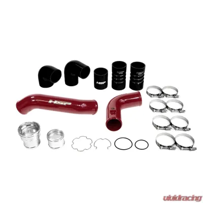 HSP Diesel Intercooler Bundle Kit for 2011-2022 Ford Powerstroke 6.7L F250/F350 Raw Finish - P-492-HSP-RAW