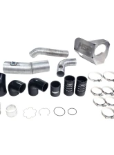 HSP Diesel Intake and Intercooler Bundle Kit for 2020-2022 Ford Powerstroke 6.7L - Kingsport Grey                                     - P-493-3-DG - Image 2