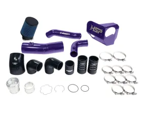 HSP Diesel Intake and Intercooler Bundle Kit for 2020-2022 Ford Powerstroke 6.7L Illusion Purple