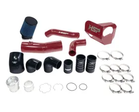 HSP Diesel Intake and Intercooler Bundle Kit for 2020-2022 Ford Powerstroke 6.7L Illusion Cherry