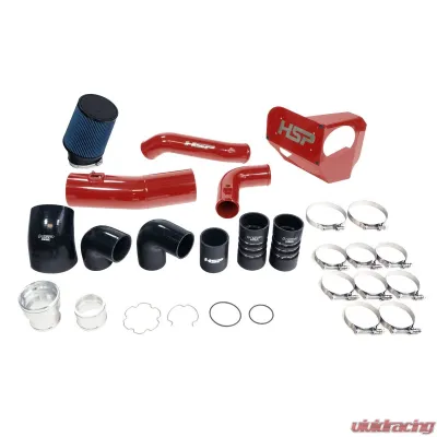 HSP Diesel Intake and Intercooler Bundle Kit for 2020-2022 Ford Powerstroke 6.7L Raw - P-493-3-HSP-RAW