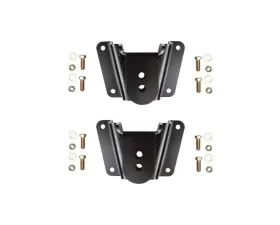 Detroit Speed Leaf Spring Front Drop Hanger Kit Chevrolet C10 Truck 1973-1987