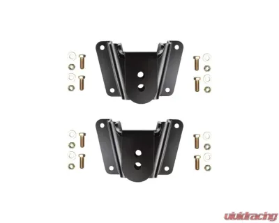 Detroit Speed Leaf Spring Front Drop Hanger Kit Chevrolet C10 Truck 1973-1987 - 040113DS