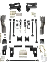 Detroit Speed Quadralink Rear Suspension Kit - Double Adjustable Shocks - Bolt-In Axle Brackets Chevrolet C10 1967-1972                                     - 041753-DDS - Image 11