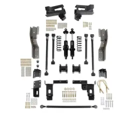 Detroit Speed Quadralink Rear Suspension Kit - Non-Adjustable Shocks - Bolt-In Axle Brackets Chevrolet C10 1967-1972