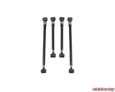 Detroit Speed Quadralink Rear Suspension Kit - Double Adjustable Shocks - Weld-In Axle Brackets Chevrolet C10 1967-1972 - 041754-DDS