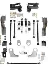 Detroit Speed Quadralink Rear Suspension Kit - Single Adjustable Shocks - Weld-In Axle Brackets Chevrolet C10 1967-1972                                     - 041754-SDS - Image 10