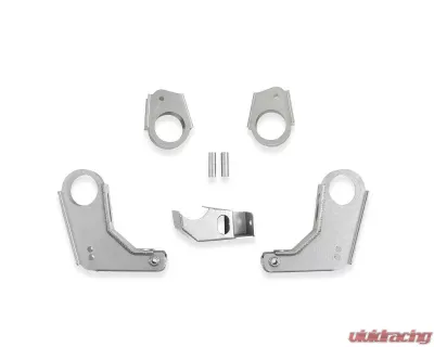 Detroit Speed Quadralink Rear Suspension Kit - Single Adjustable Shocks - Weld-In Axle Brackets Chevrolet C10 1967-1972 - 041754-SDS