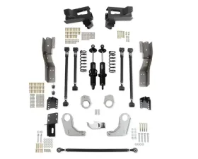 Detroit Speed Quadralink Rear Suspension Kit - Non-Adjustable Shocks - Weld-In Axle Brackets Chevrolet C10 1967-1972