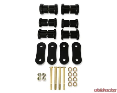 Detroit Speed Heavy Duty Shackle Kit with Polyurethane Bushings Chevrolet | Pontiac | Oldsmobile | Buick 1962-1981 - 041509DS