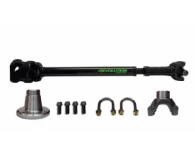 Revolution Gear and Axle Front 1350 CV Driveshaft 2 or 4 Door with Pinion Yoke and Axle Jeep Wrangler JK 2007-2017