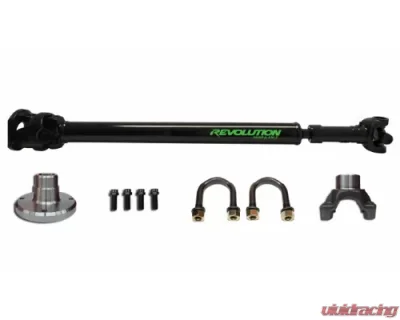 Revolution Gear and Axle Rear 1350 CV Driveshaft 4 Door with Pinion Yoke and Axle Jeep Wrangler JK 2007-2017 - REV-DS-JK-1350R-4D-PY