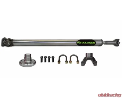 Revolution Gear and Axle Rear 1-Piece 1350 CV Driveshaft Overland with Pinion Yoke and Axle Jeep Gladiator 2019-2023 - REV-DS-JT-1350R-OVR-PY