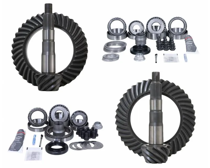 Revolution Gear and Axle Dana 44 Mini Kits 4.10 Ratio Timken Bearing Gear Package Jeep Wrangler JK Rubicon - Rev-JK-RUB-410-25