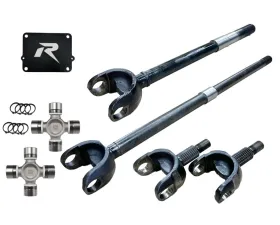 Revolution Gear and Axle 1-Piece Chromoly Discovery Series Front Axle Kit Jeep Wrangler JL | JT 2018+