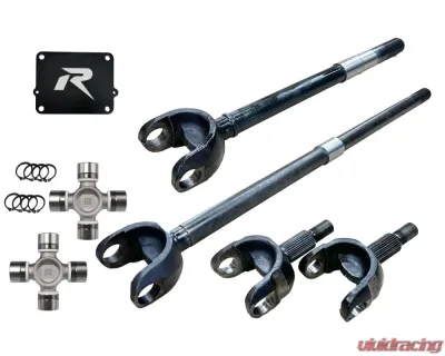 Revolution Gear and Axle 1-Piece Chromoly Discovery Series Front Axle Kit Jeep Wrangler JL | JT 2018+ - DC-D44-JLJT-1PC