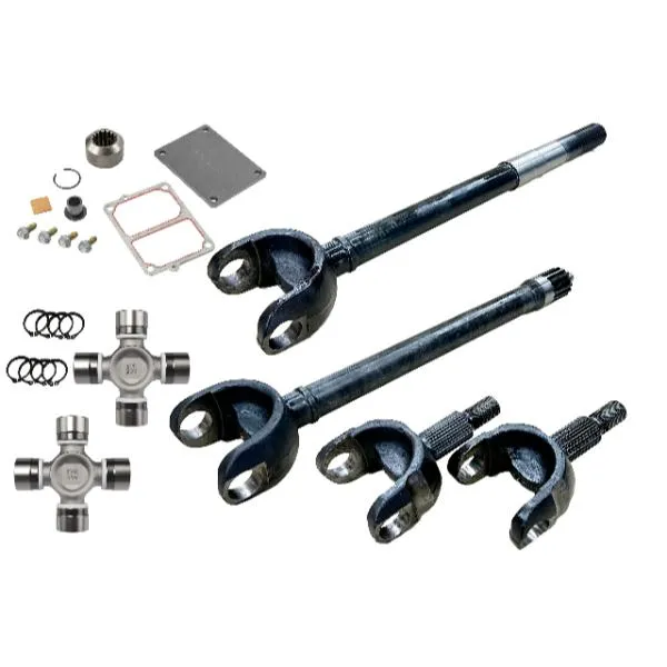 Revolution Gear and Axle Discovery Series Chromoly Front Axle Kit w/ FAD Jeep Wrangler JL | JT 2018+ - DC-D44-JLJT-2PC-FAD