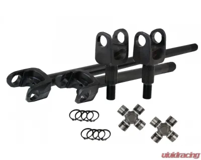 Revolution Gear and Axle Dana 30 Spline 4340 Chromoly USA Made Front Axle Kit w/ Disconnect Eliminator Jeep Comanche | Cherokee | Wrangler 1985-1997 - RAK30-YJ-30